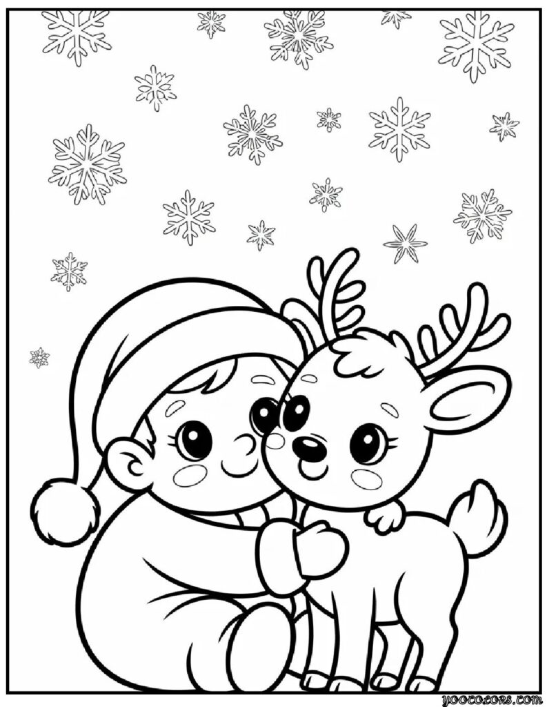 Santa Coloring Pages: Fun, Festive, and Ready to Color 10 santa Coloring Pages 7 pdf