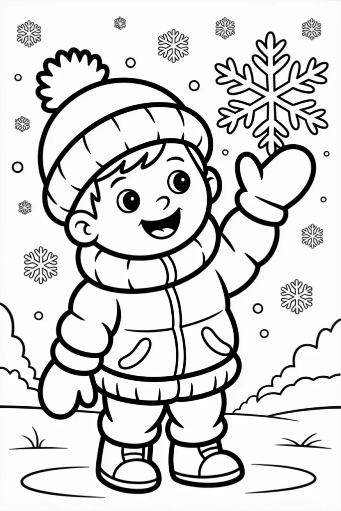 Winter Coloring Pages for Toddlers (Free Printables, Easy Sheets & Cozy Winter Fun) 2 Winter Coloring Pages for Toddlers