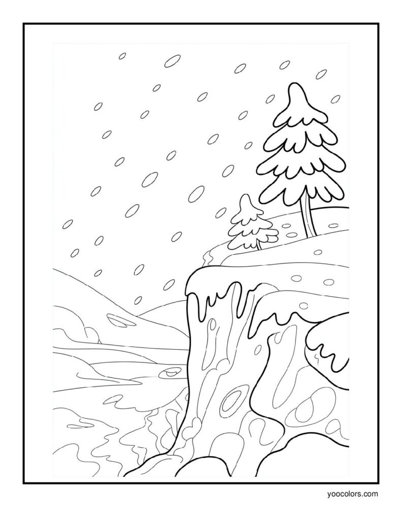 Winter Coloring Pages: Cozy, Cute, and Fun for All Ages 3 winter coloring pages 2 pdf