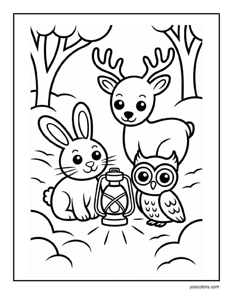 Winter Coloring Pages: Cozy, Cute, and Fun for All Ages 7 winter coloring pages 6 pdf