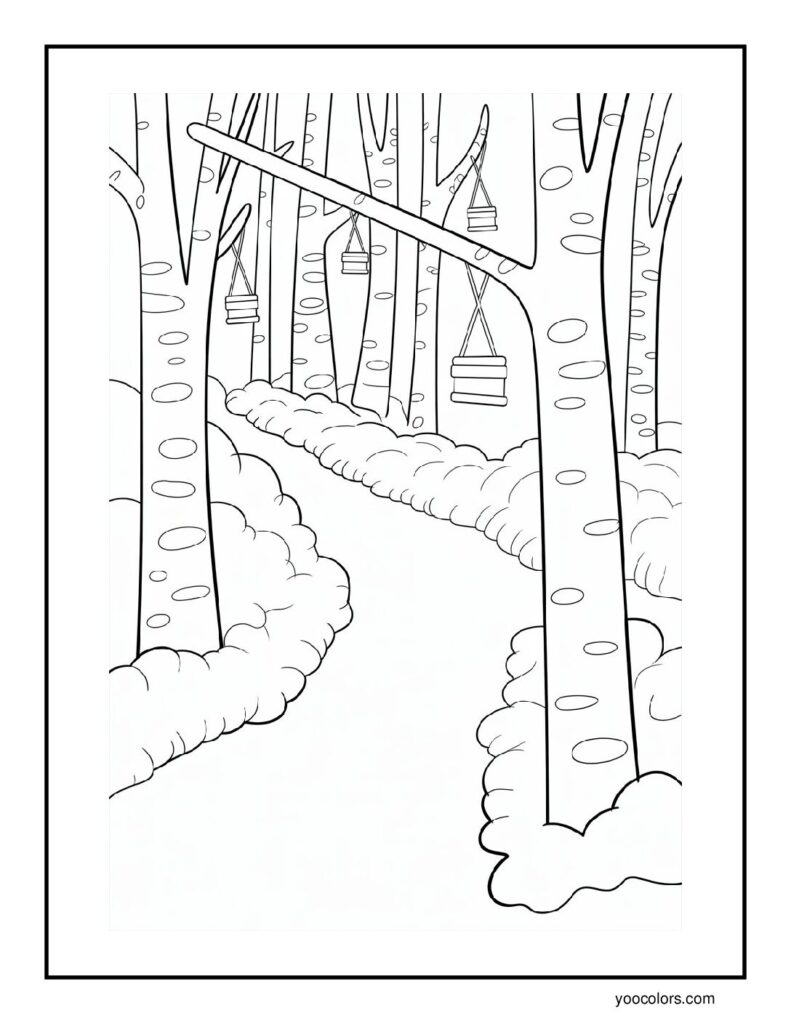 Winter Coloring Pages for Adults (Free Printable & Relaxing Designs) 4 winter coloring pages for adults 2 pdf 1