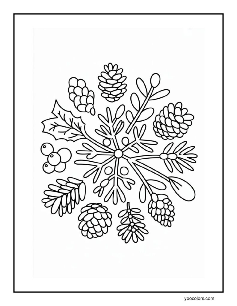 Winter Coloring Pages for Adults (Free Printable & Relaxing Designs) 10 winter coloring pages for adults 8 pdf