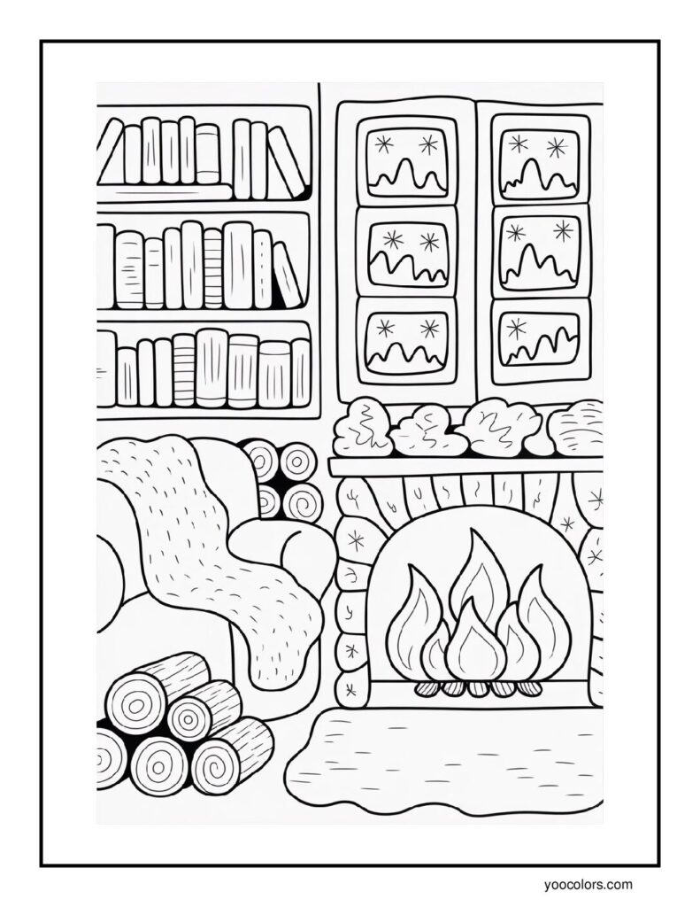 Winter Coloring Pages for Adults (Free Printable & Relaxing Designs) 9 winter coloring pages for adults 9 pdf
