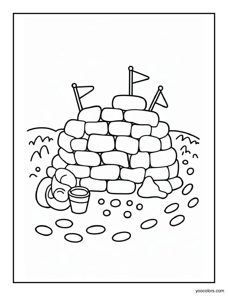 Winter Coloring Pages Kids: Cozy, Free Printables for Winter Fun 5 winter coloring pages for kids 5 pdf