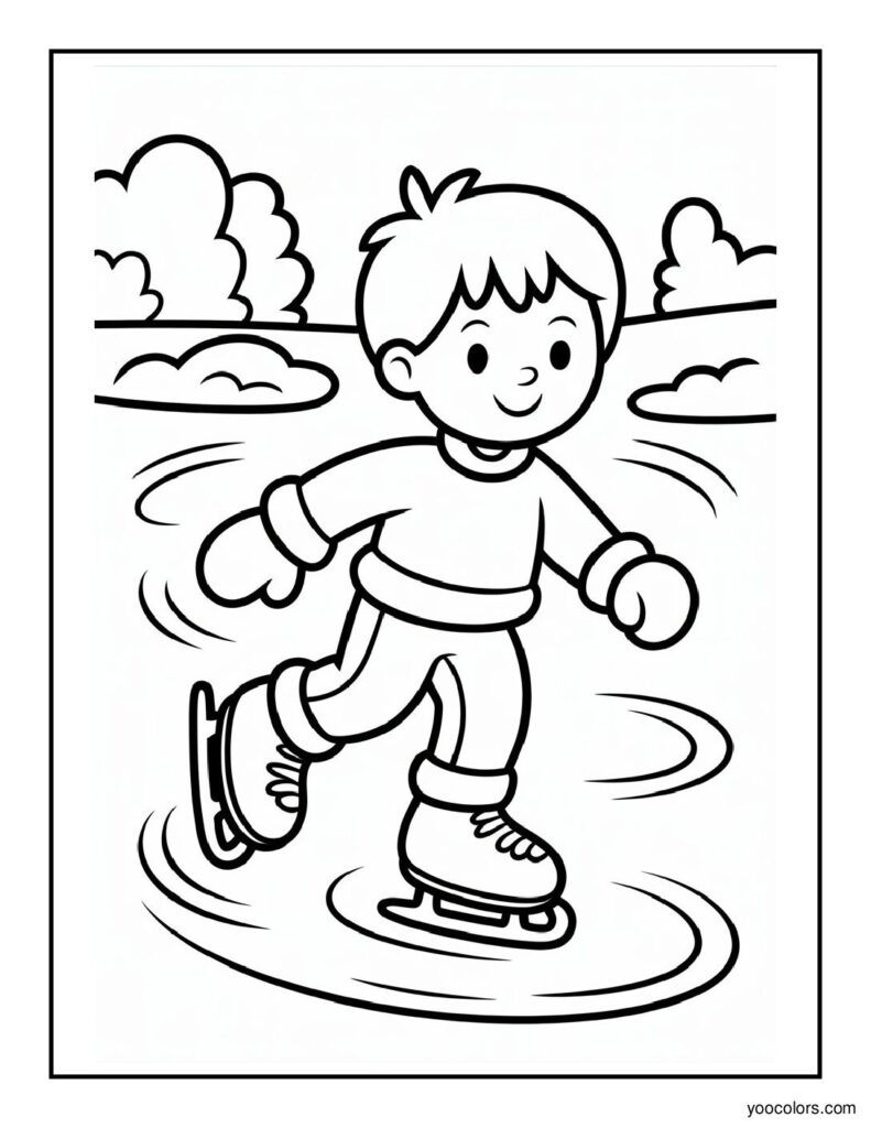 Winter Coloring Pages Kids: Cozy, Free Printables for Winter Fun 8 winter coloring pages for kids 6 pdf