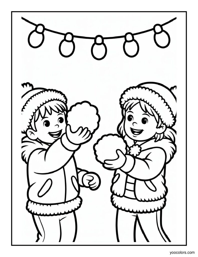 Winter Coloring Pages Kids: Cozy, Free Printables for Winter Fun 10 winter coloring pages for kids 8 pdf
