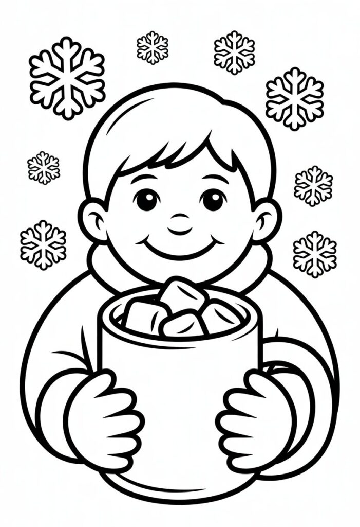 Winter Coloring Pages Free Printable: Cozy, Creative & Fun for All Ages 2 winter coloring pages free printable