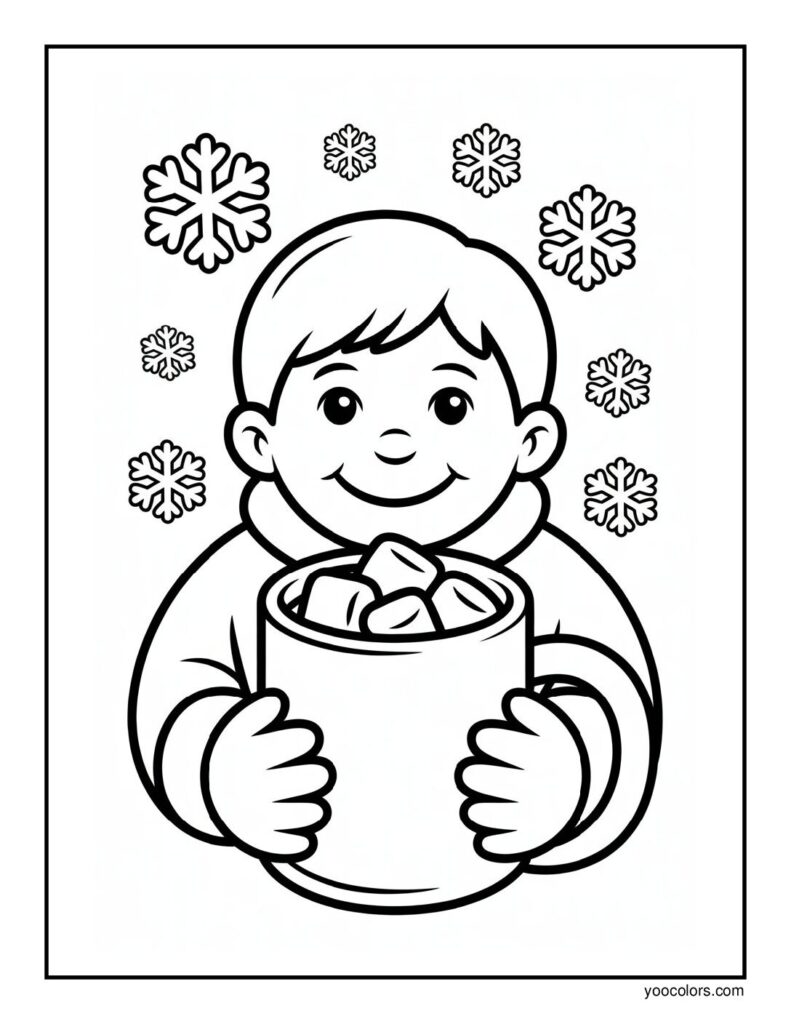 Winter Coloring Pages Free Printable: Cozy, Creative & Fun for All Ages 10 winter coloring pages free printable 8 pdf