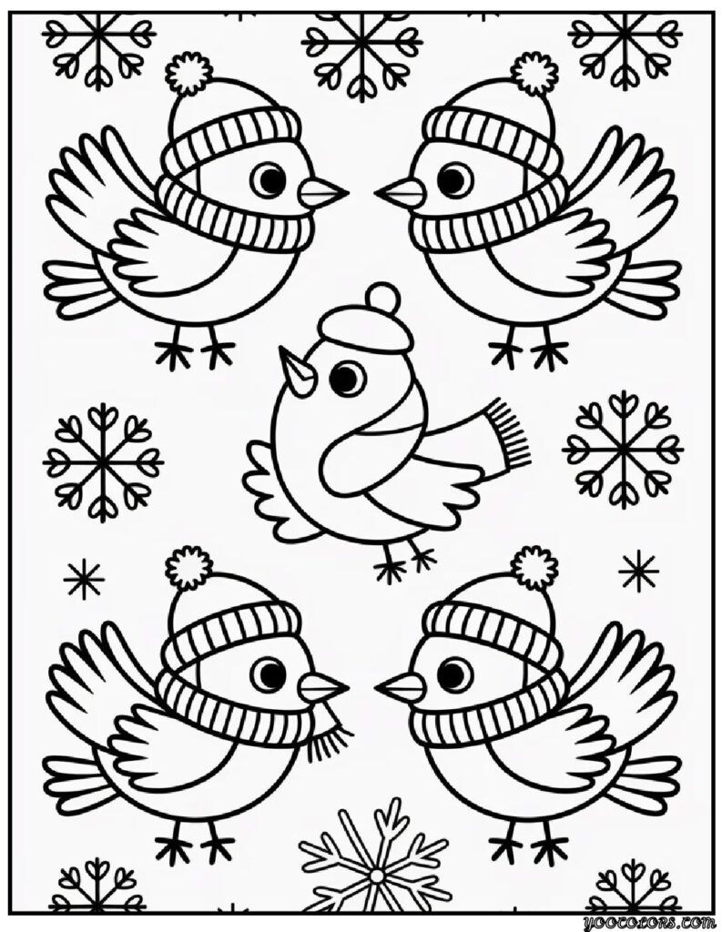 Winter Coloring Pages Kindergarten Teachers (and Parents) Will Love 3 winter coloring pages kindergarten 9 pdf