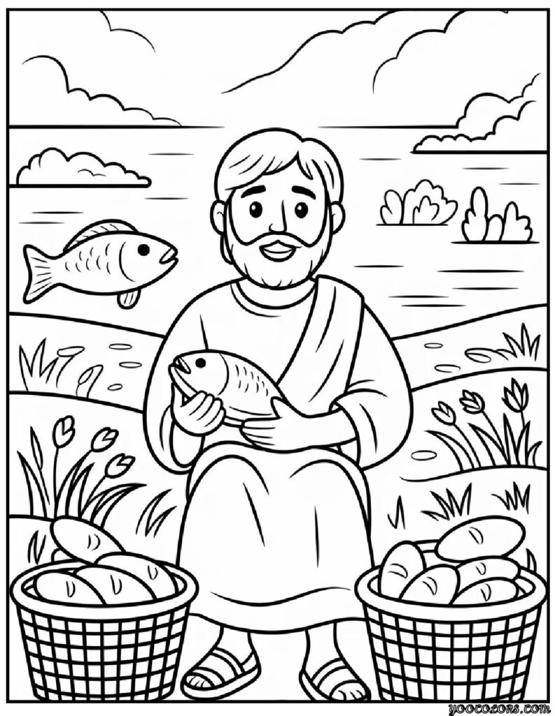 Christian Coloring Pages: A Screen-Free Way to Create, Learn, and Reflect Together 3 Christian Coloring Pages 9 pdf