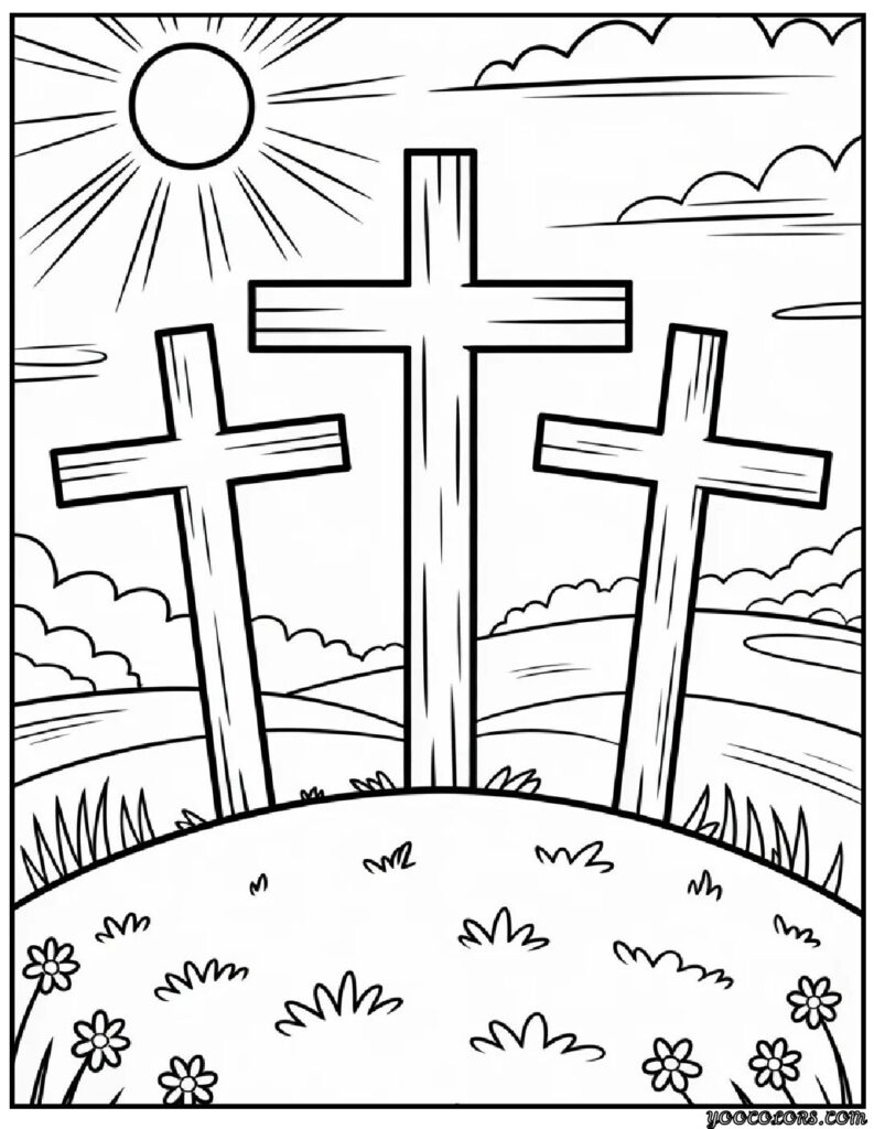 Christian Coloring Pages Easter: Faith-Filled Printables for a Peaceful, Joyful Season 8 Christian Coloring Pages Easter 2 pdf