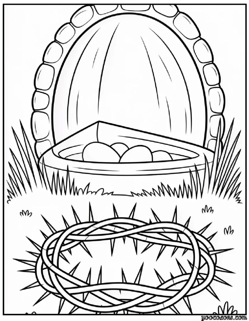 Christian Coloring Pages Easter: Faith-Filled Printables for a Peaceful, Joyful Season 4 Christian Coloring Pages Easter 6 pdf