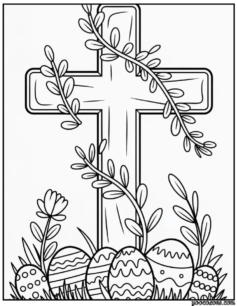 Christian Coloring Pages Easter: Faith-Filled Printables for a Peaceful, Joyful Season 5 Christian Coloring Pages Easter 7 pdf