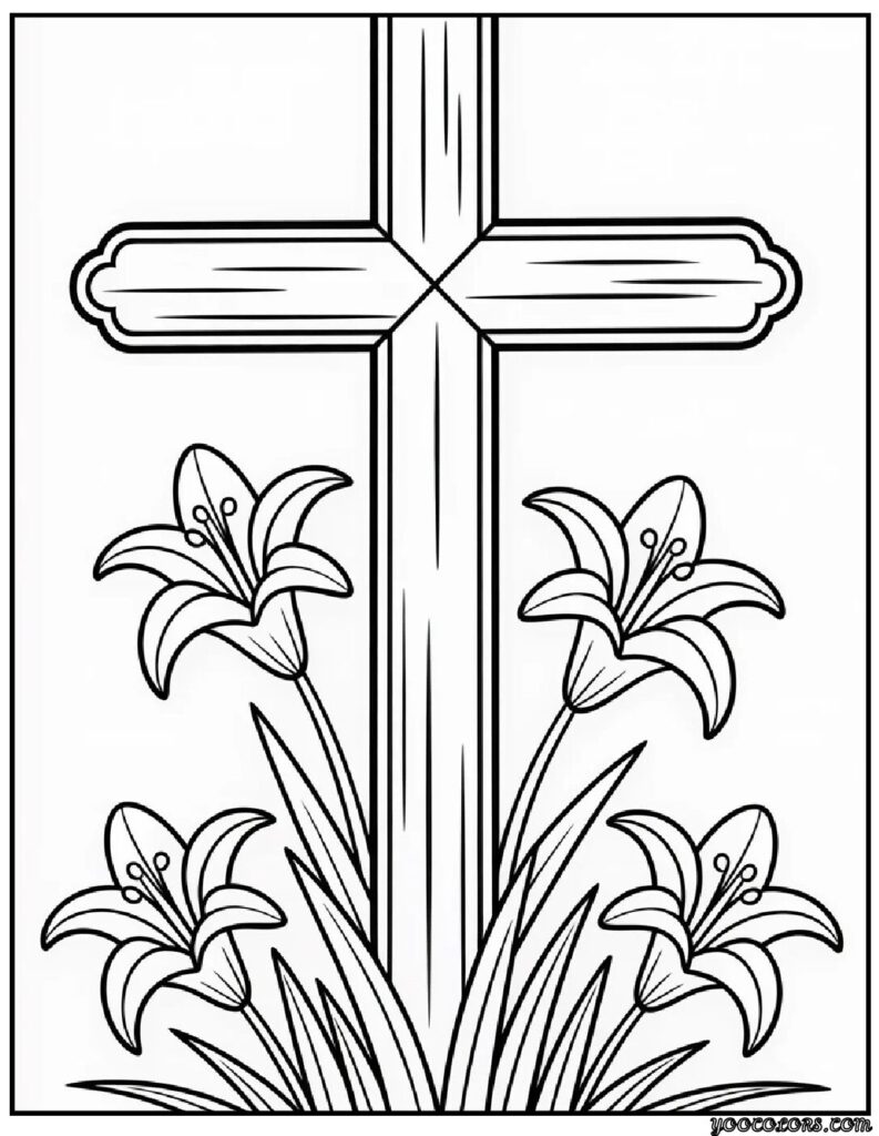 Christian Coloring Pages Easter: Faith-Filled Printables for a Peaceful, Joyful Season 2 Christian Coloring Pages Easter 8 pdf