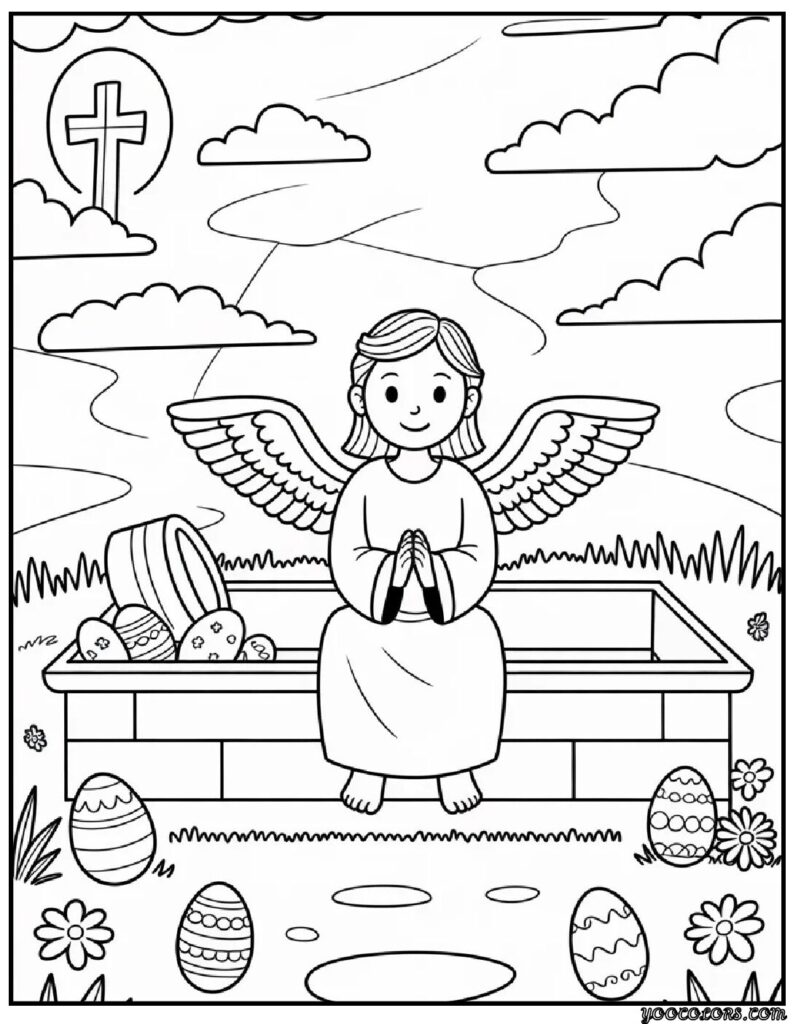 Christian Coloring Pages Easter: Faith-Filled Printables for a Peaceful, Joyful Season 3 Christian Coloring Pages Easter 9 pdf
