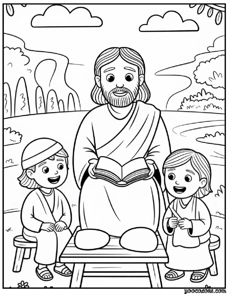 Christian Coloring Pages Free Printable: Easy Faith-Focused Fun for Home, Church, and Quiet Time 8 Christian Coloring Pages Free Printable 2 pdf