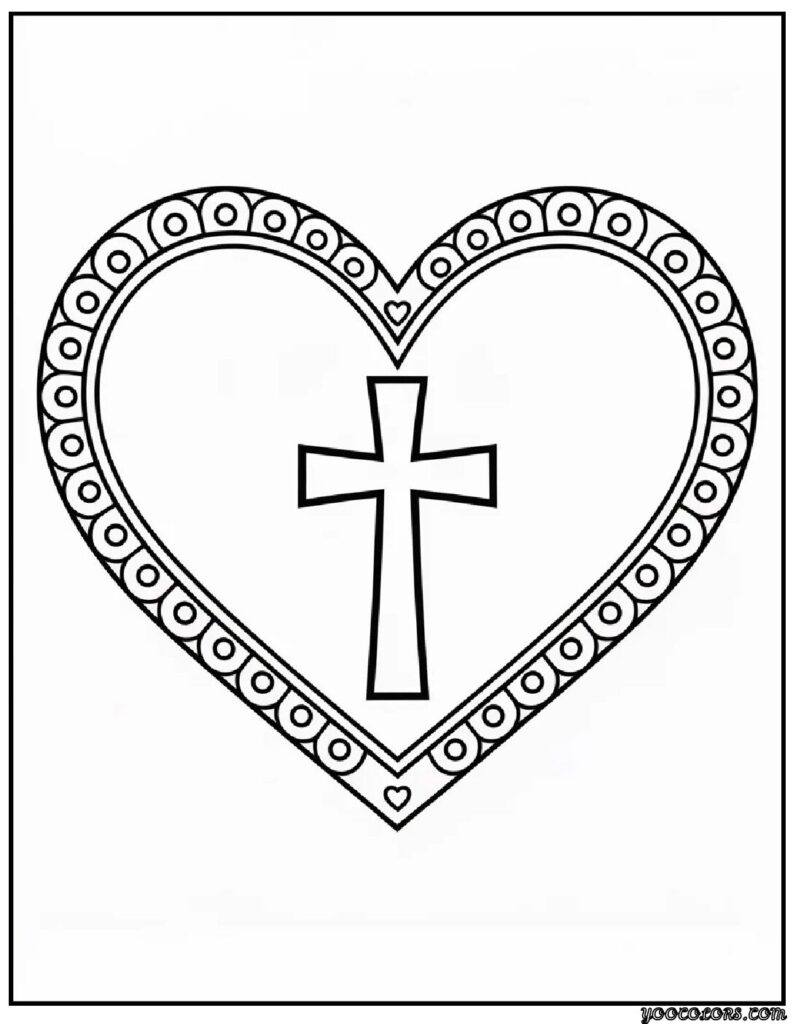 Christian Coloring Pages Free Printable: Easy Faith-Focused Fun for Home, Church, and Quiet Time 3 Christian Coloring Pages Free Printable 9 pdf