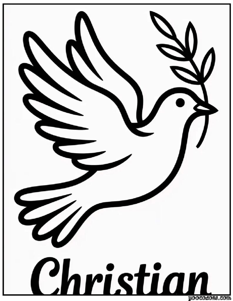 Christian Coloring Pages Free Printable: Easy Faith-Focused Fun for Home, Church, and Quiet Time 10 Christian Coloring Pages Free Printable pdf