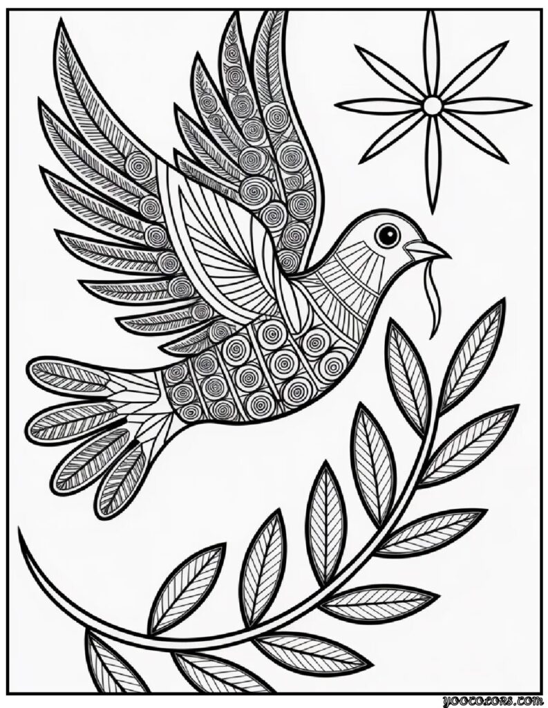 Christian Coloring Pages for Adults: Peaceful Printables for Prayer, Study, and Creative Rest 6 Christian Coloring Pages for Adults 3 pdf