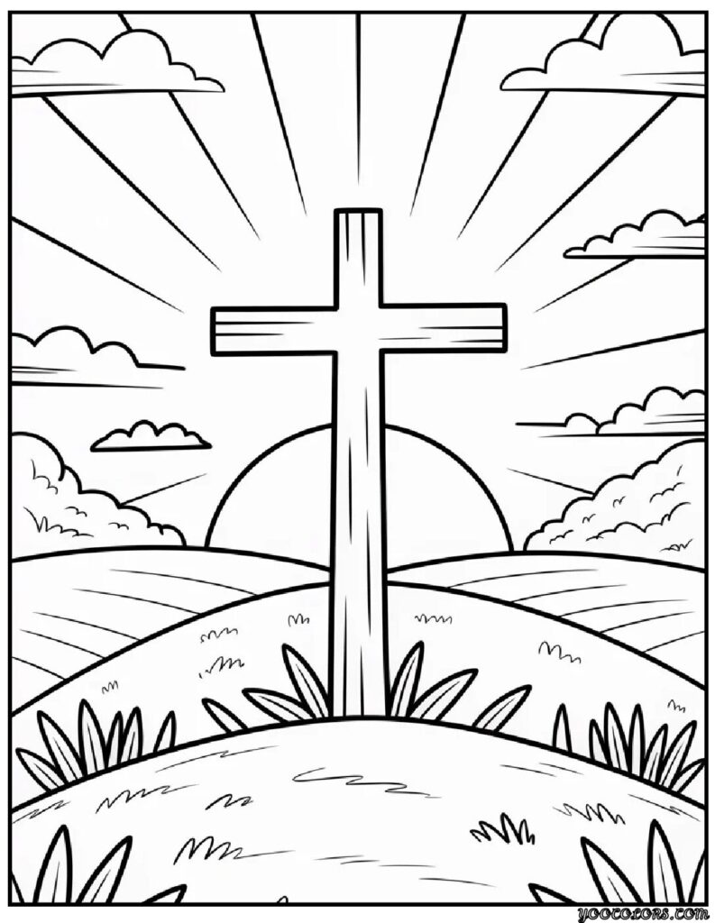 Christian Coloring Pages: A Screen-Free Way to Create, Learn, and Reflect Together 10 Christian Coloring Pages pdf