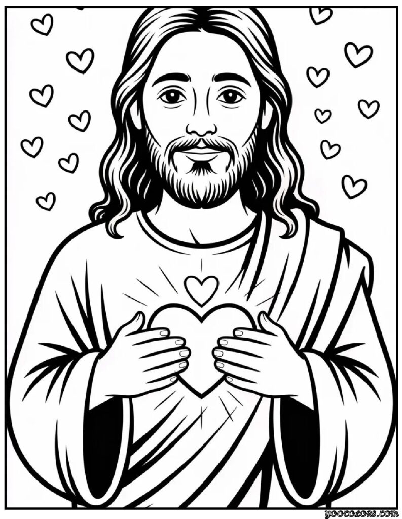 Christian Valentine Coloring Pages: Faith-Filled Printables for Love, Kindness, and Quiet Joy 11 Christian Valentine Coloring Pagess 1 pdf