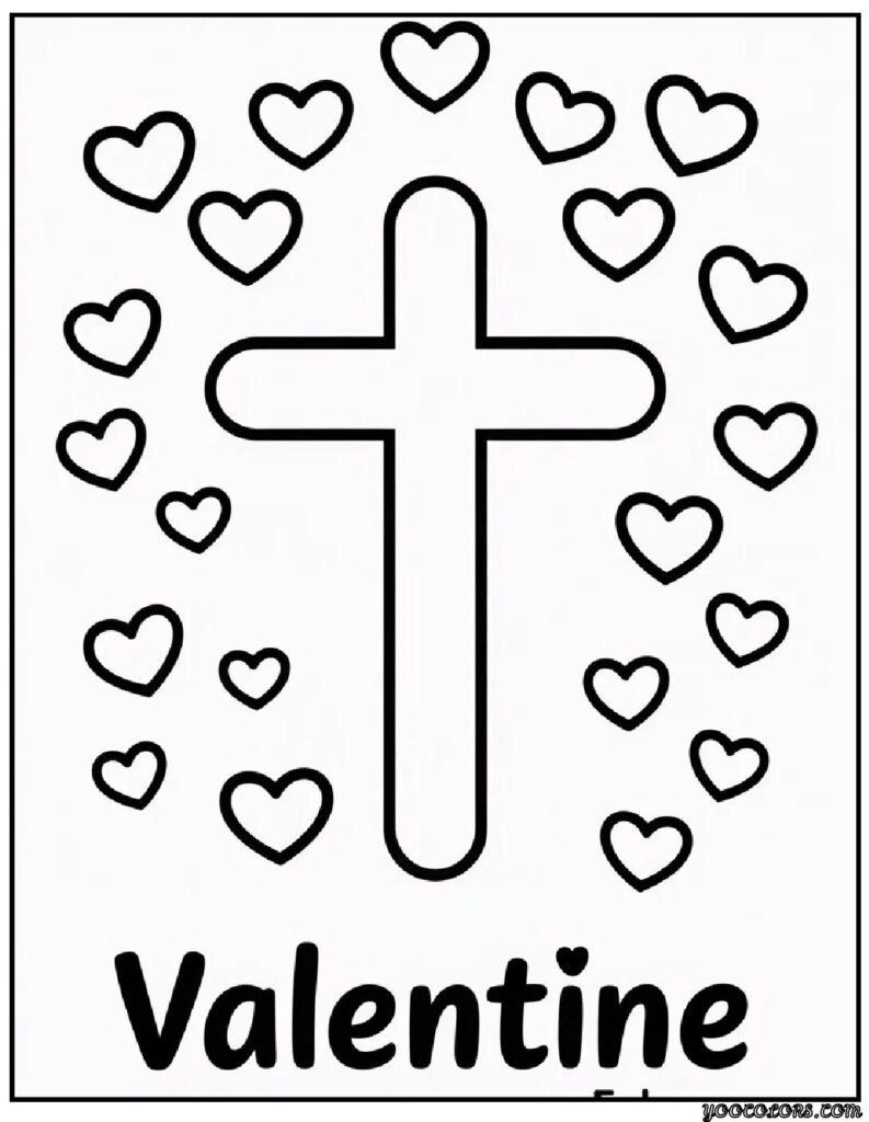 Christian Valentine Coloring Pages: Faith-Filled Printables for Love, Kindness, and Quiet Joy 9 Christian Valentine Coloring Pagess 3 pdf