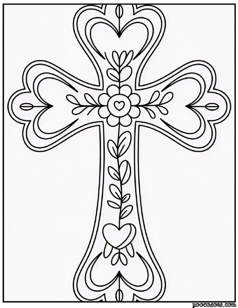 Christian Valentine Coloring Pages: Faith-Filled Printables for Love, Kindness, and Quiet Joy 4 Christian Valentine Coloring Pagess 6 pdf