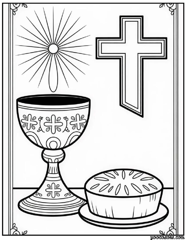Orthodox Christian Coloring Pages: Meaningful Printables Inspired by Faith, Tradition, and Quiet Beauty 2 Orthodox Christian Coloring Pages 8 pdf