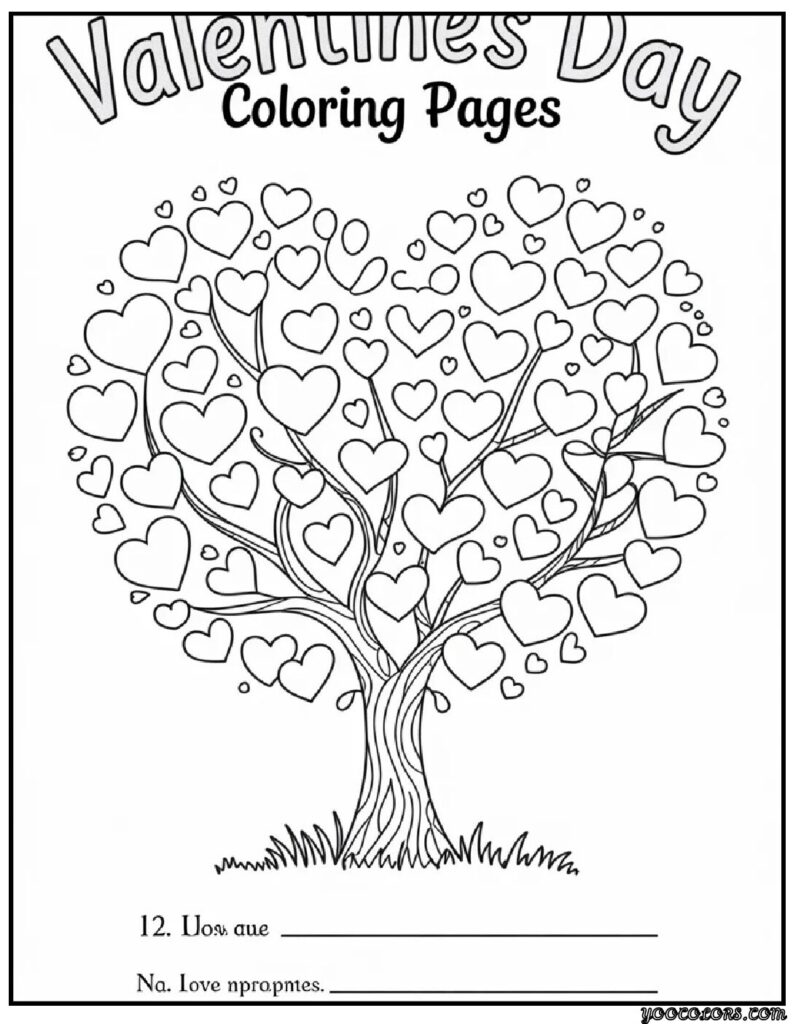 Valentines Day Coloring Pages Free: Download and Print for Kids 8 Valentines Day Coloring Pages Free 13 pdf