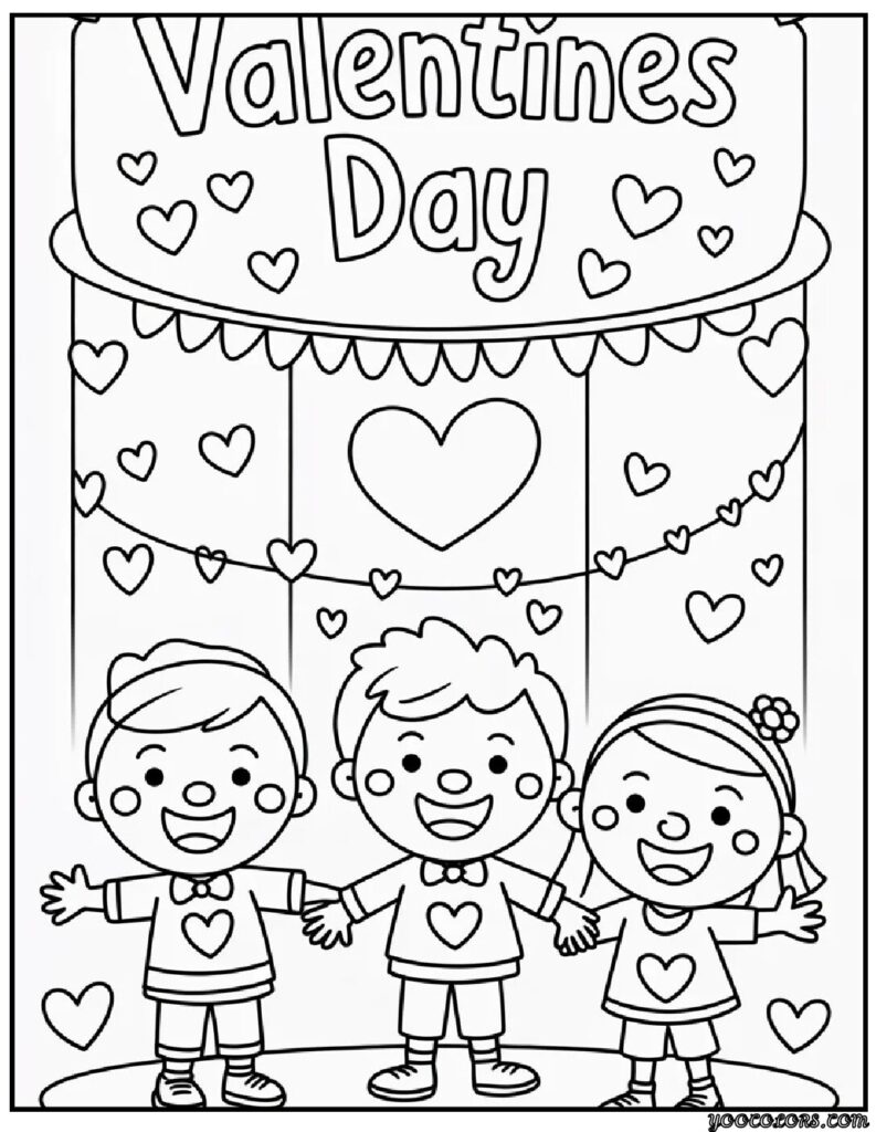 Valentines Day Coloring Pages Free: Download and Print for Kids 3 Valentines Day Coloring Pages Free 16 pdf