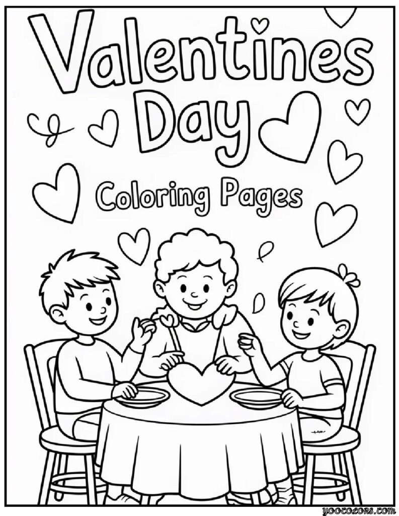 Valentines Day Coloring Pages Free: Download and Print for Kids 12 Valentines Day Coloring Pages Free 9 pdf