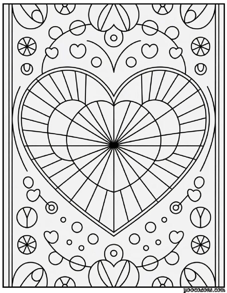 Valentine Coloring Pages for Adults: Intricate Designs & Inspiration 5 Valentines Day Coloring Pages adults 10 pdf