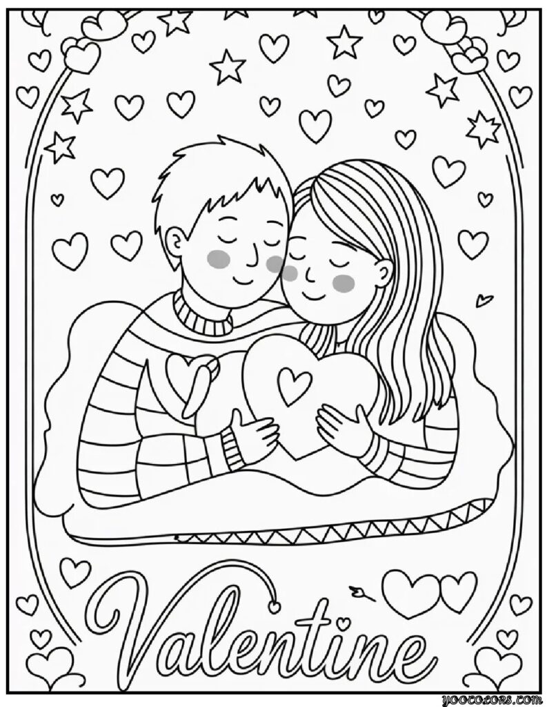 Valentine Coloring Pages for Adults: Intricate Designs & Inspiration 14 Valentines Day Coloring Pages adults 3 pdf