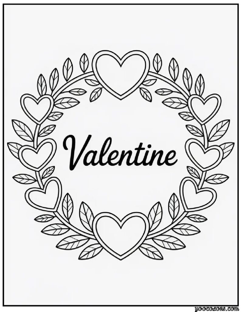 Valentine Coloring Pages for Adults: Intricate Designs & Inspiration 8 Valentines Day Coloring Pages adults 9 pdf