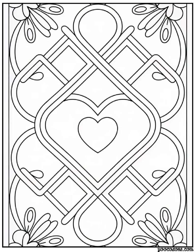 Valentine Coloring Pages for Adults: Intricate Designs & Inspiration 15 Valentines Day Coloring Pages adults pdf