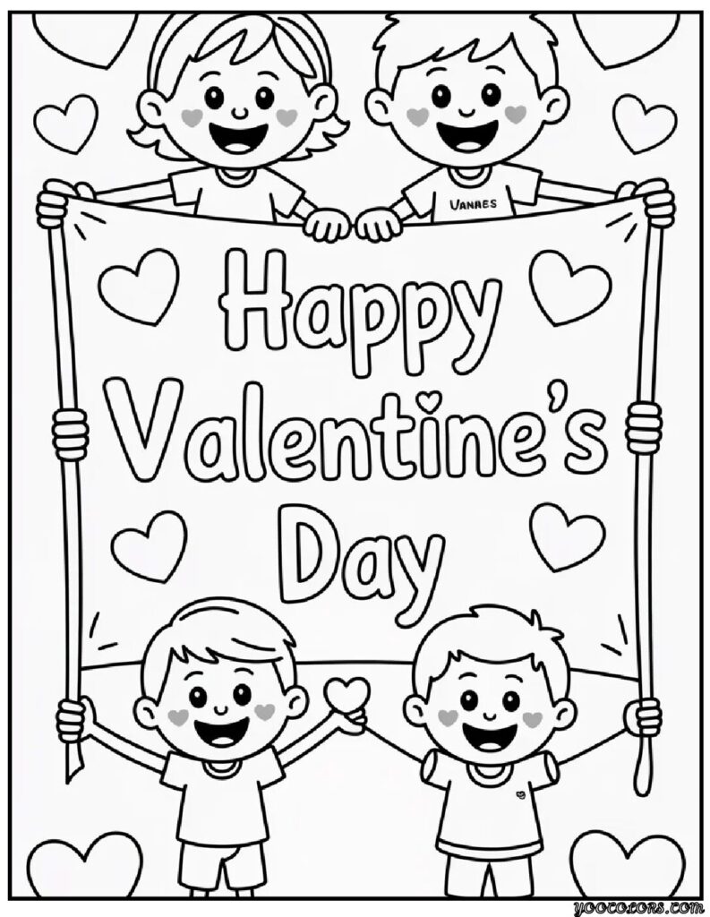 Happy Valentines Day Coloring Pages: Free Printables & Creative Ideas 11 happy valentines day coloring pages pdf