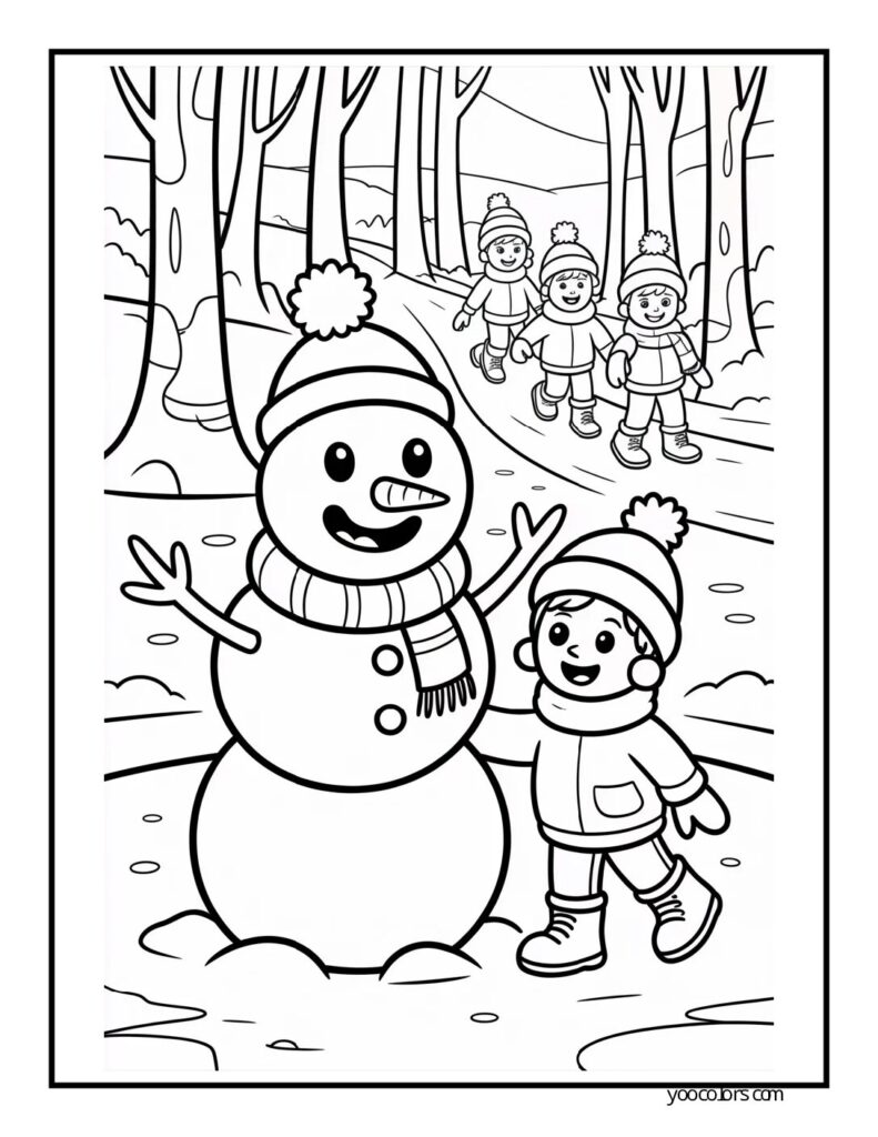 January Coloring Pages - Winter Activites For KIds And Adults 16 january coloring pages 18 pdf