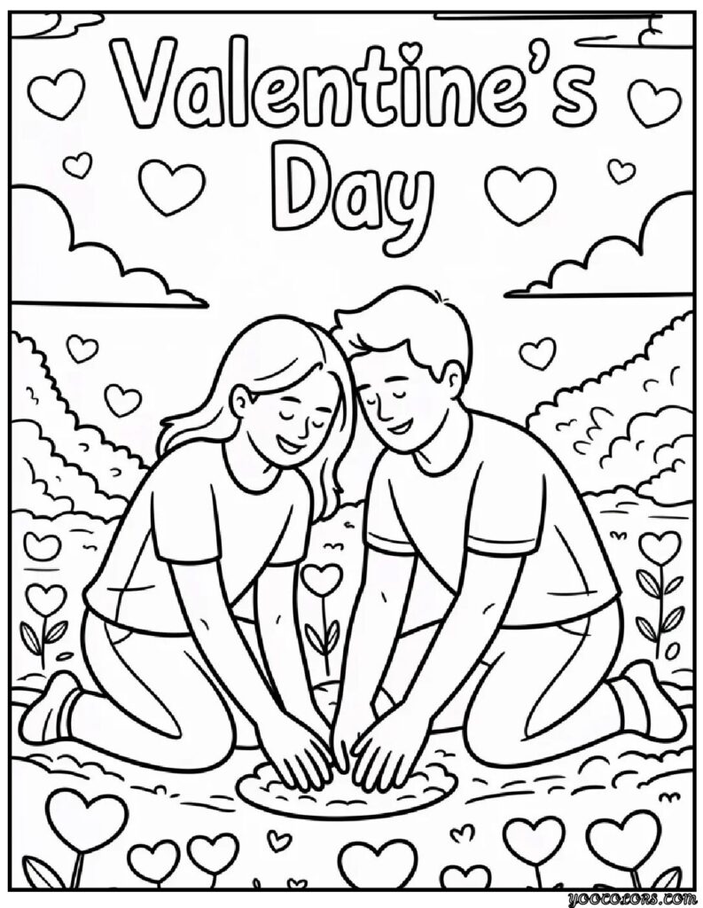 Valentine's Day Coloring Pages: The Best Free Printables & Creative Ideas 4 valentines Day Coloring Pages 13 pdf