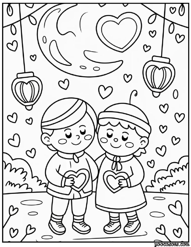 Valentine's Day Coloring Pages: The Best Free Printables & Creative Ideas 12 valentines Day Coloring Pages 5 pdf