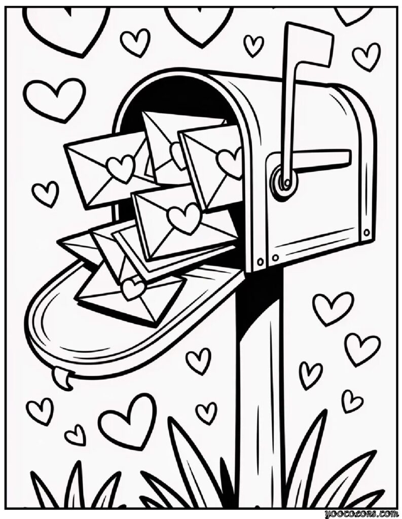 Valentines Day Coloring Pages PDF: Download & Print Free Designs 3 valentines Day Coloring Pages pdf 8 1 pdf