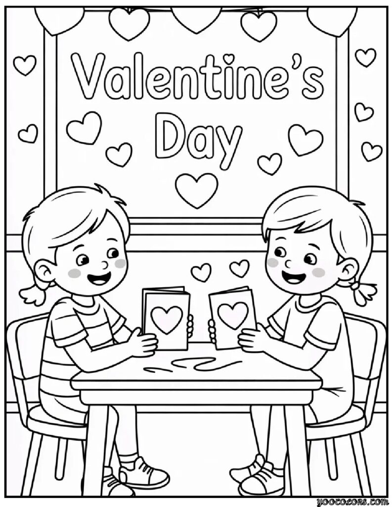 Valentines Day Coloring Pages PDF: Download & Print Free Designs 11 valentines Day Coloring Pages pdf pdf