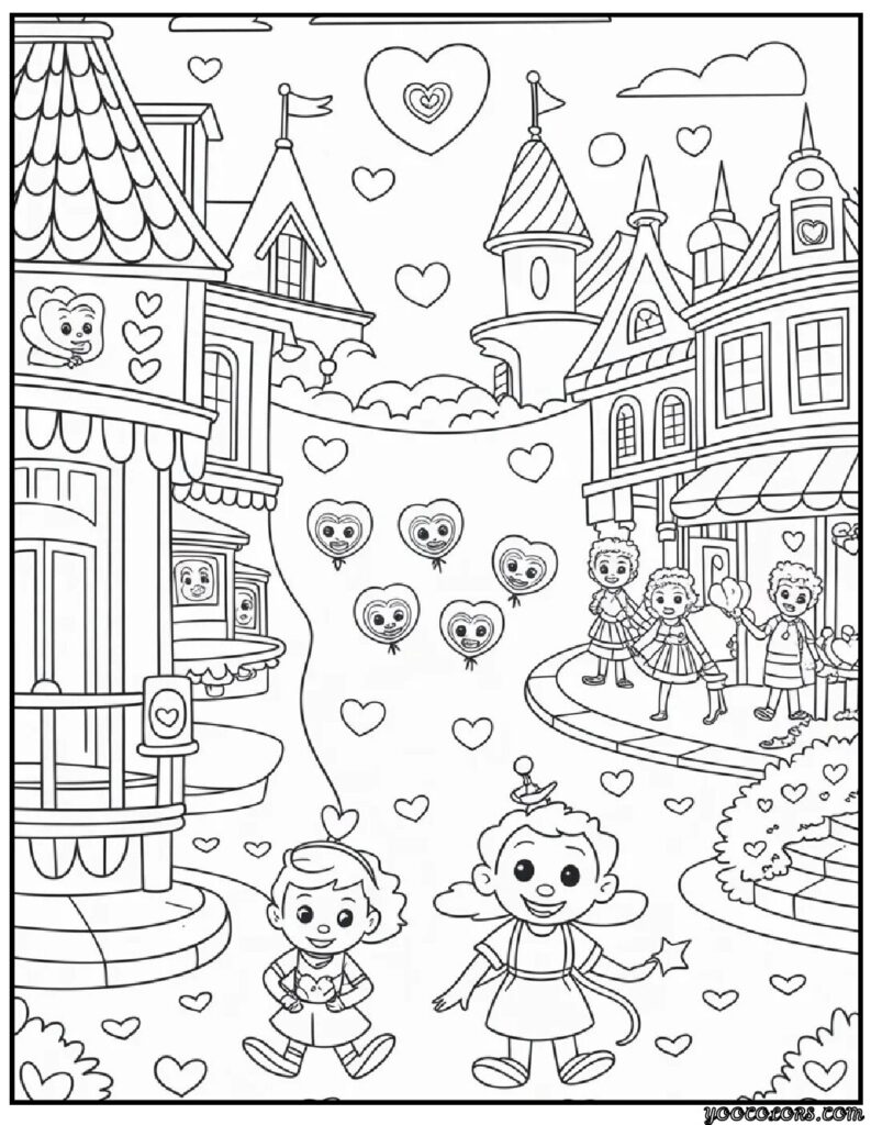 Disney Valentine's Day Coloring Pages: Magical Designs & Creative Ideas 4 valentines day coloring pages disney 11 pdf