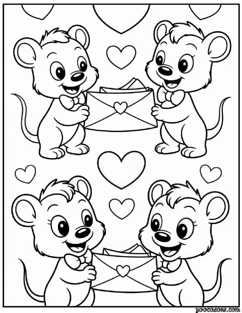 Disney Valentine's Day Coloring Pages: Magical Designs & Creative Ideas 11 valentines day coloring pages disney 2 pdf
