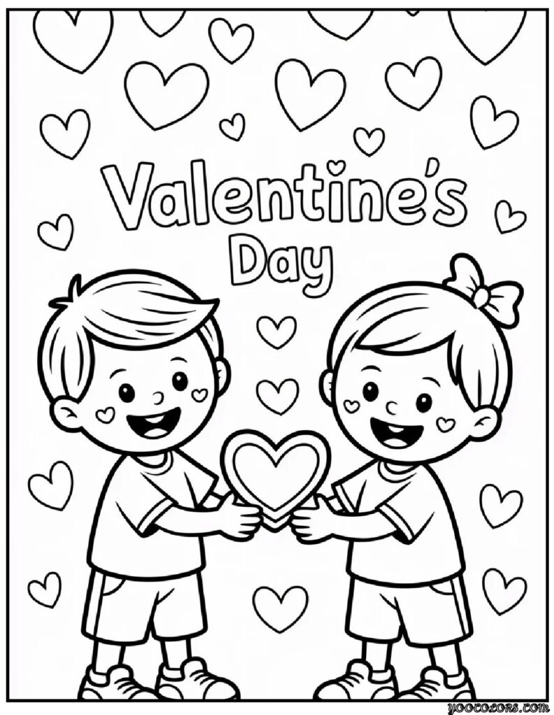 Valentines Day Coloring Pages Preschool: Free Printables & Fun Ideas 7 valentines day coloring pages preschools 4 pdf