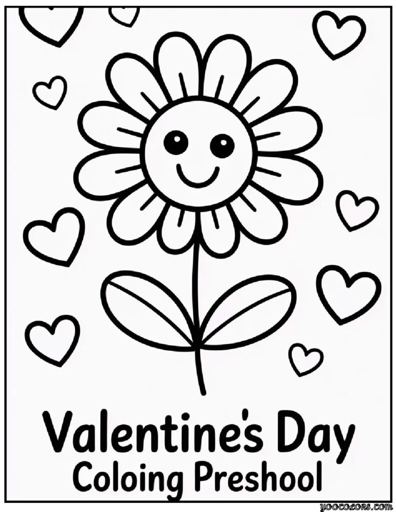 Valentines Day Coloring Pages Preschool: Free Printables & Fun Ideas 11 valentines day coloring pages preschools pdf