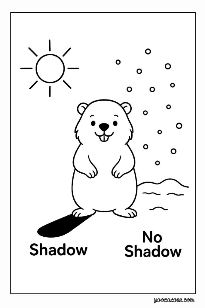 Groundhog Day Coloring Pages: A Fun, Screen-Free Winter Activity Kids Love 23 Groundhog Day Coloring Pages 10 pdf