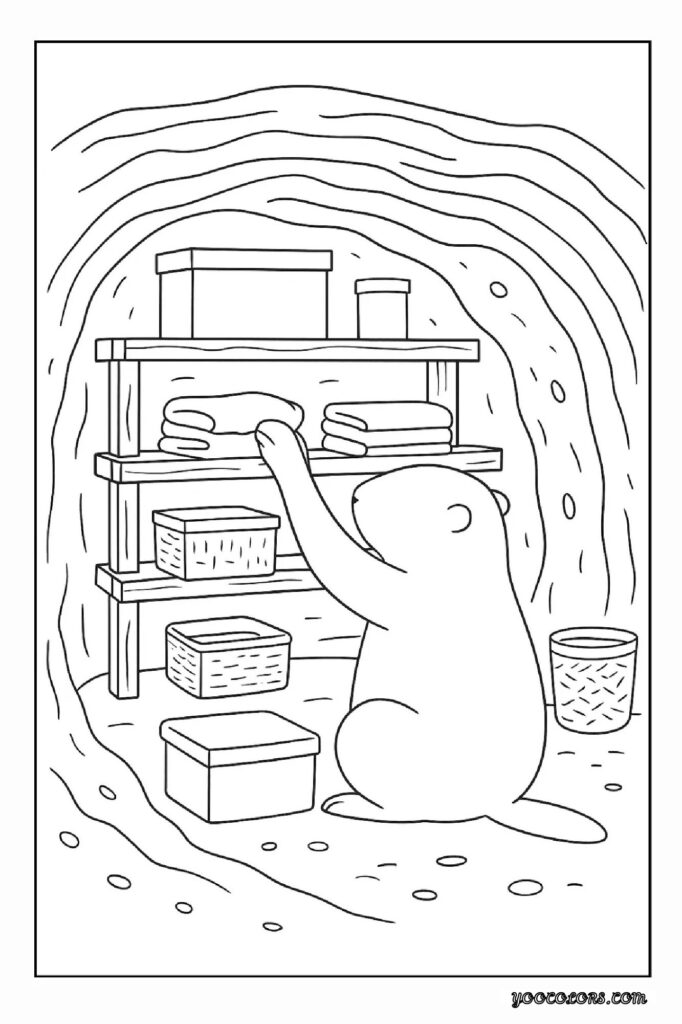 Groundhog Day Coloring Pages: A Fun, Screen-Free Winter Activity Kids Love 12 Groundhog Day Coloring Pages 19 pdf