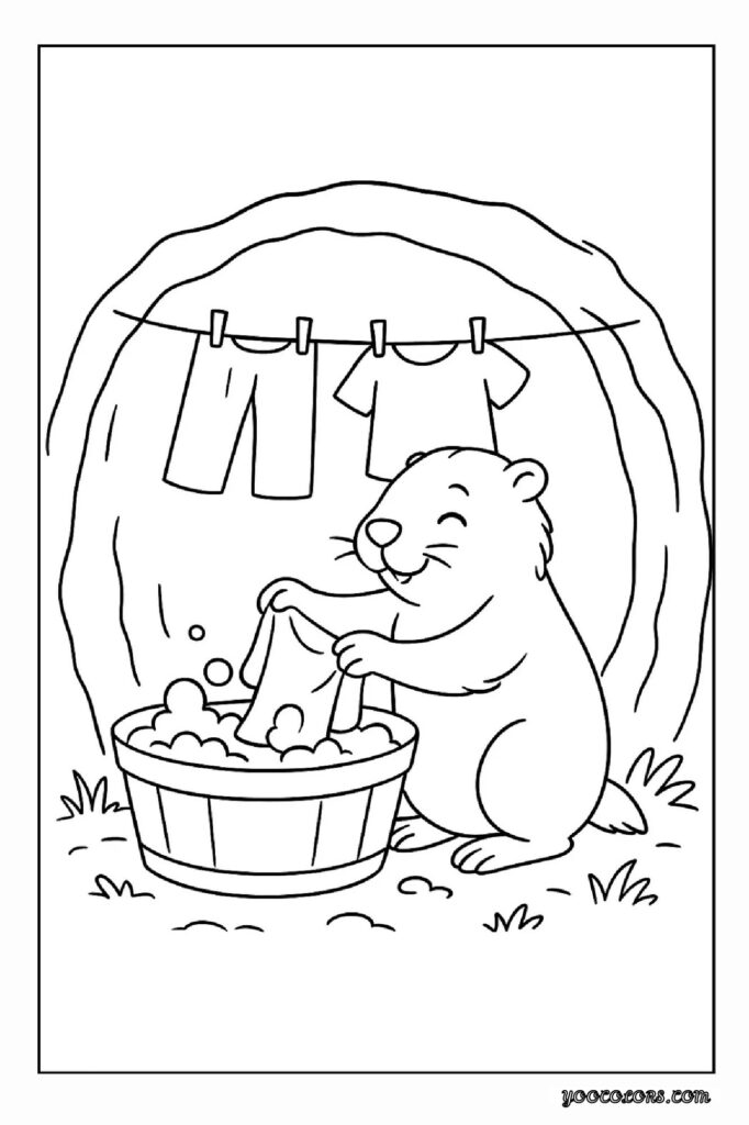 Groundhog Day Coloring Pages: A Fun, Screen-Free Winter Activity Kids Love 11 Groundhog Day Coloring Pages 23 1 pdf