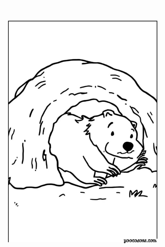 Groundhog Day Coloring Pages: A Fun, Screen-Free Winter Activity Kids Love 32 Groundhog Day Coloring Pages pdf