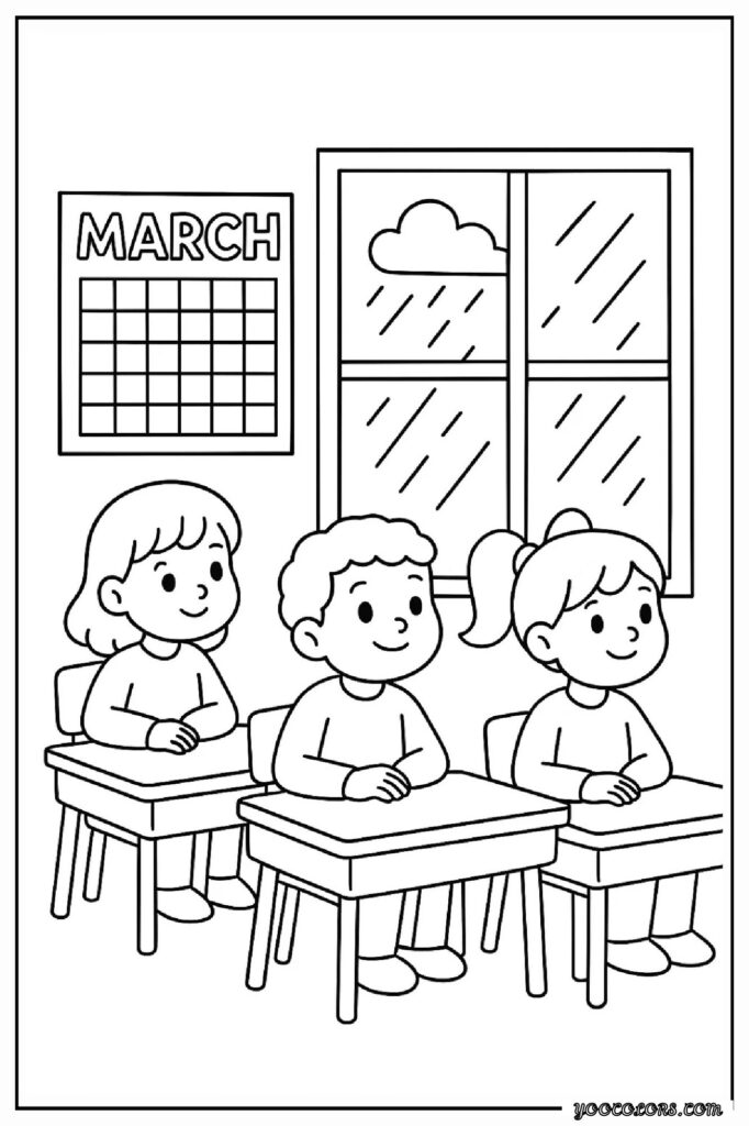 March Coloring Pages: Fun, Educational & Screen-Free Printables for Kids 2 MARCH COLORING PAGES 1 1 pdf